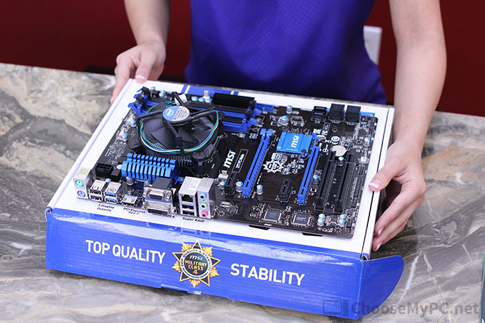 Mobo outside the case