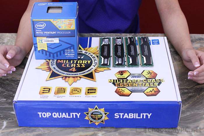 The motherboard sub-assembly